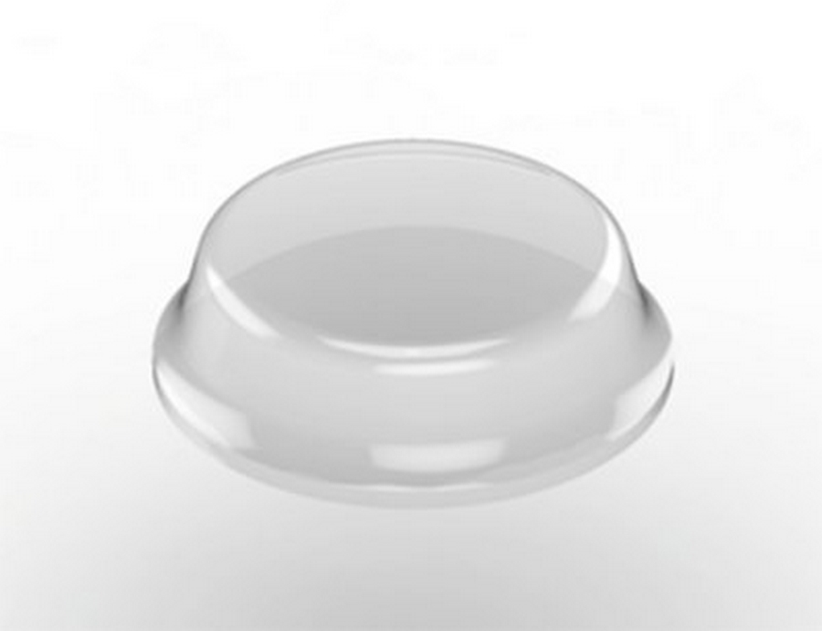 Čočka tlumící HRA kulatá SJ-5312 3,5 x 12,7 mm transparent (NÁHRADA  D931125)