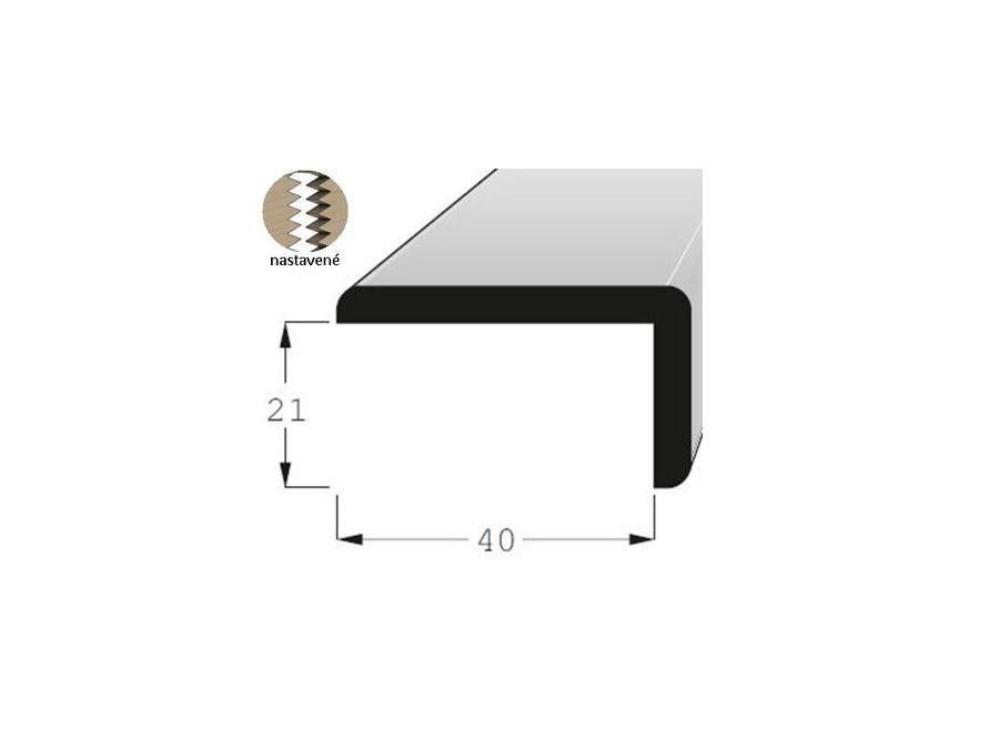 Lišta SP R 4021 SM /240 nast (bal 25ks)