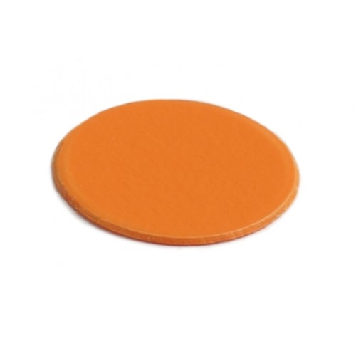 Krytka konfirmátu samolep. 13 mm oranžová (U332, 0132 BS)