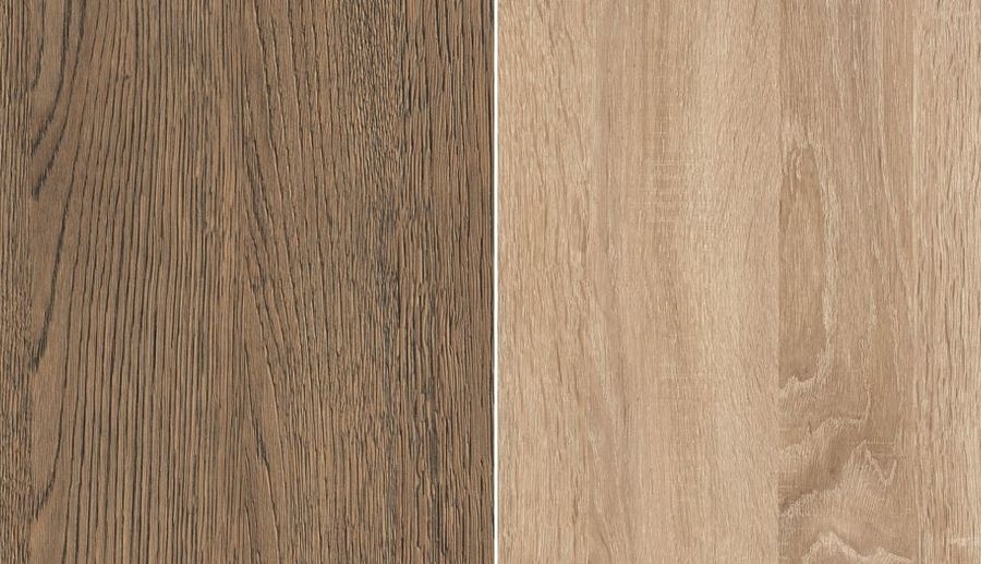 PD zástěna H1145 ST10/H1303 ST12 Natural Bardolino Oak/Brown Belmont Oak  8/640x4100 KOLEKCE 24+