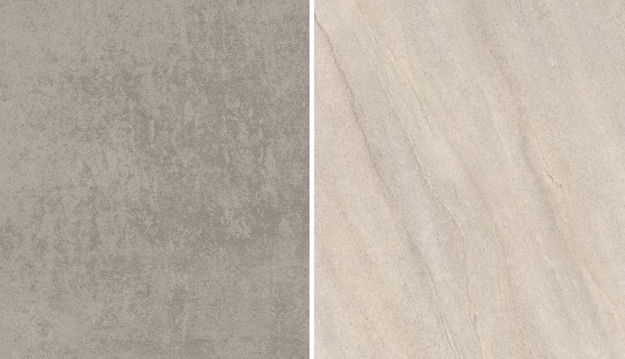 PD zástěna F638 ST10/F676 ST75 Chromix Silver/Sand Grey Calvia Stone  8/640x4100 KOLEKCE 24+