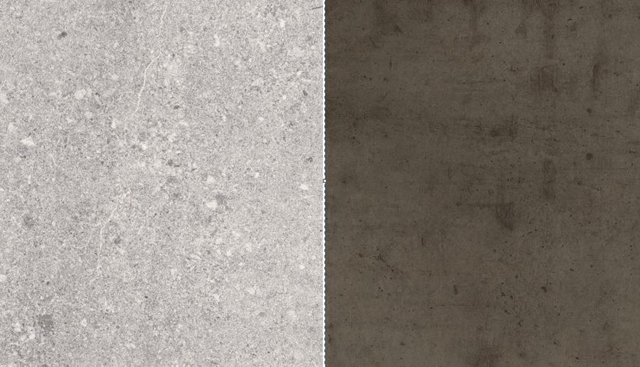 PD zástěna F031 ST78/F187 ST9 Light Grey Cascia Granite/Dark Grey Chicago Concrete 8/640x4100 KOLEKCE 24+