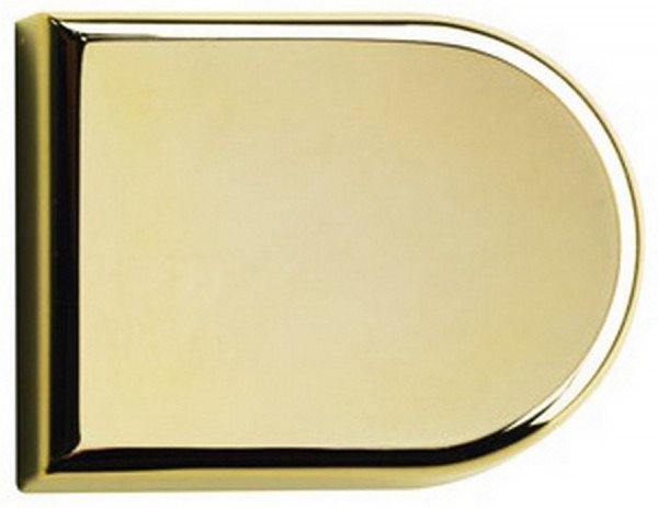 Krytka ozdobná HET "B" pro sklo 4-5,2 mm zlatá