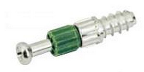 Kolík HET TWISTER DU 243 T 5,0 x 24 mm euro k zašroubování zelený