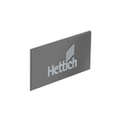 Krytka HET ARCITECH s logem "Hettich" antracit