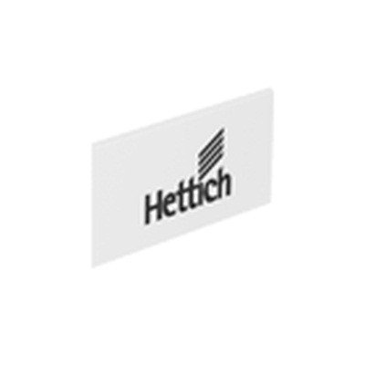 Krytka HET ARCITECH s logem "Hettich" bílá