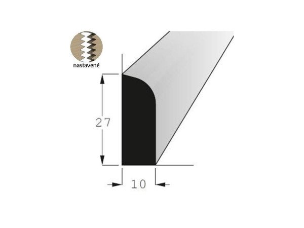 Lišta SP RV 2710 SM /240 nast. (bal 25ks)