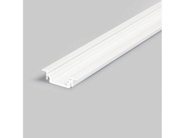 WIRELI Profil LED vložený GROOVE10 BC/UX bílá lak 2,0 m (metráž)