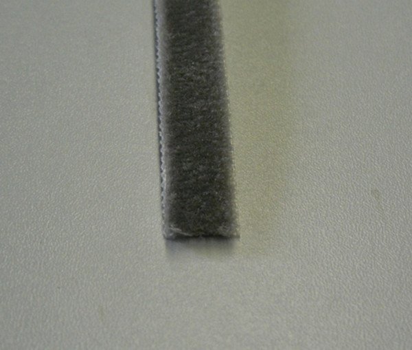 SALU Kartáček dorazový nízký FLEX 12,8 x 4,6 mm šedá k nasunutí