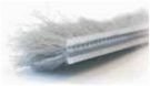 SALU Kartáček protiprachový vysoký FLEX 4,8 x 10 mm k nasunutí