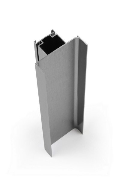 SALU Profil GOLA bezúchytový svislý nerez šedý 3,0 m