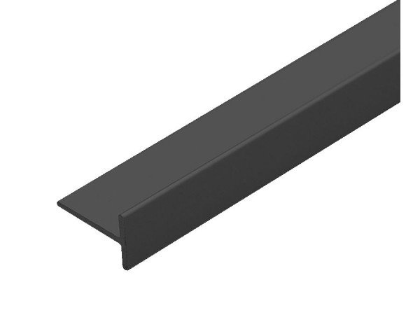 LAGUNA Profil "T" pro hliník. systém 18 mm černá lesk 3,0 m