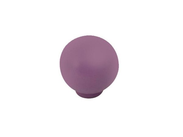 Úchytka - knopka LUPO fialová plastová