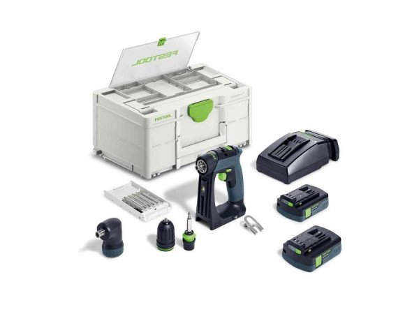 Akumulátorový vrtací šroubovák Festool CXS 18 C 3,0-Set