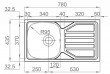 Dřez SINKS OKIO 780 3 1/2 matný