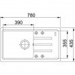 Dřez FRANKE Malta Fragranit BSG 611-78/39 pískový melír