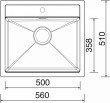 Dřez SINKS SOLO 560 3 1/2 Avena