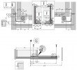 Výsuv HET QUADRO 25 kg 300 mm část. EB23 L Silent System