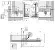 Výsuv HET QUADRO 25 kg 300 mm část. EB23 P Silent System