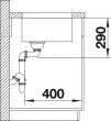 Dřez BLANCO ANDANO 340-U hedvábný lesk