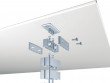 Adaptér pro vertikální uchycení BACH pro kabelový organizér KABELSCHLANGE stříbrný