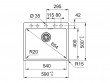 Dřez FRANKE Maris Fragranit MRG 610-54 FTL onyx